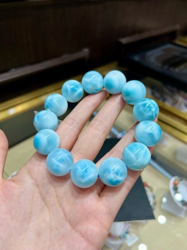 hc-1287-6a43f90a8237a50427f01077872adb35.jpg Larimar Bracelet NO. 1287