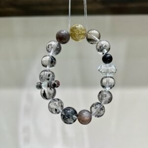 Rutilated Quartz Bracelet NO. 1290