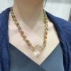 hc-1293-125142b97f14047a8cf03a83f53575a6.jpg Black Gold Rutile Necklace NO. 1293