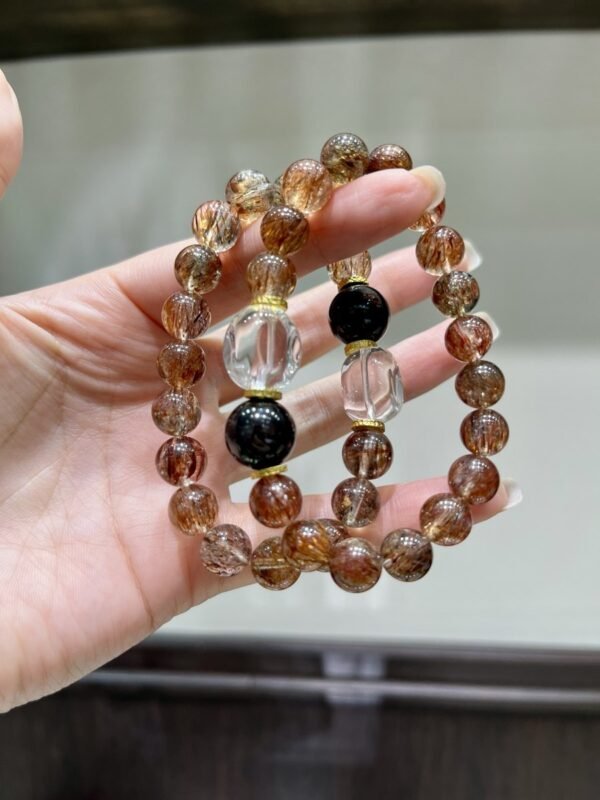 Black Gold Rutile Bracelet NO. 1294