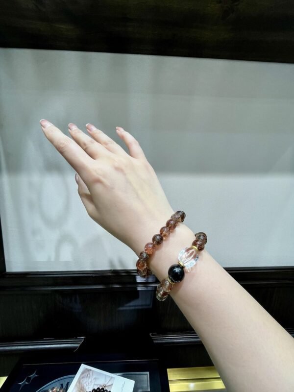 Black Gold Rutile Bracelet NO. 1294