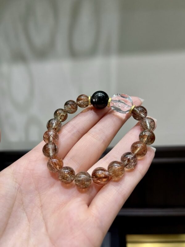 Black Gold Rutile Bracelet NO. 1294