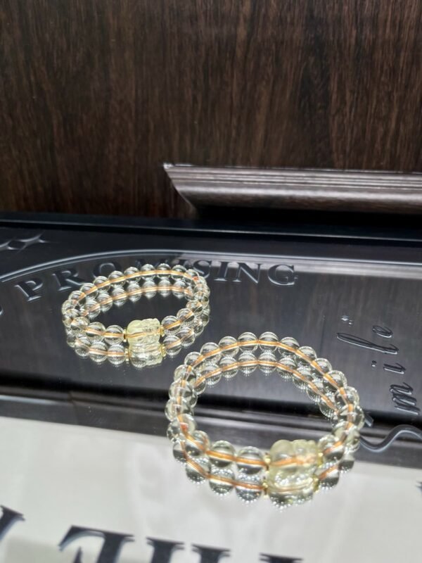 Citrine Bracelet with Pixiu NO. 1295