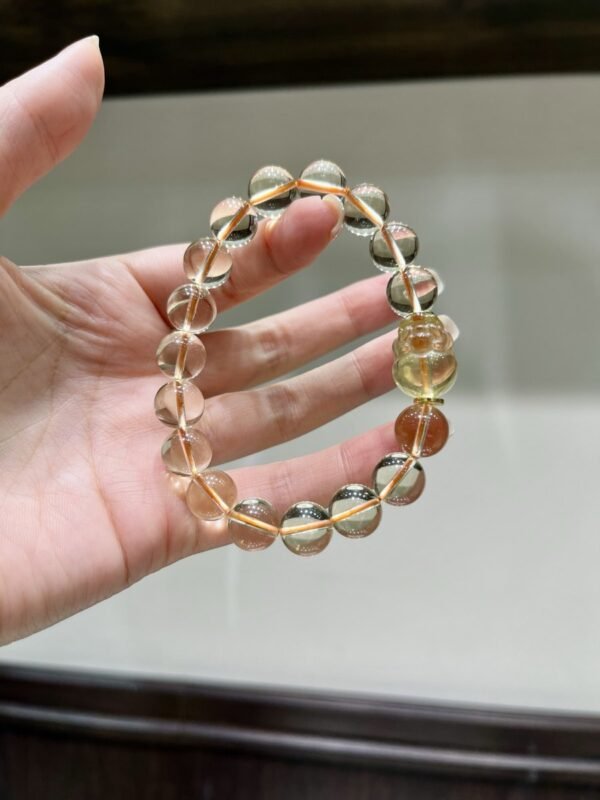 Citrine Bracelet with Pixiu NO. 1296