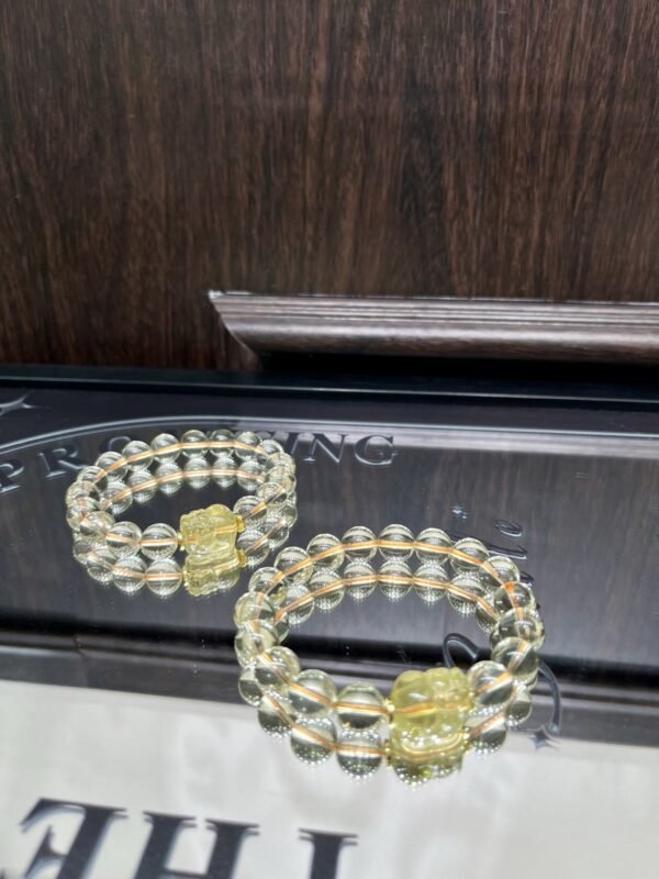 Citrine Bracelet with Pixiu NO. 1296