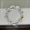 Clear Quartz Wheel Bracelet NO. 1300