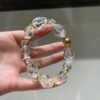 Clear Quartz Wheel Bracelet NO. 1300