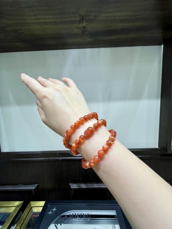 Golden Sunstone Bracelet with Pixiu NO. 1303