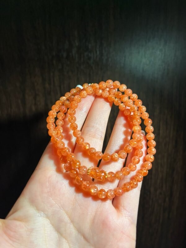 Golden Sunstone Bracelet with Pixiu NO. 1305