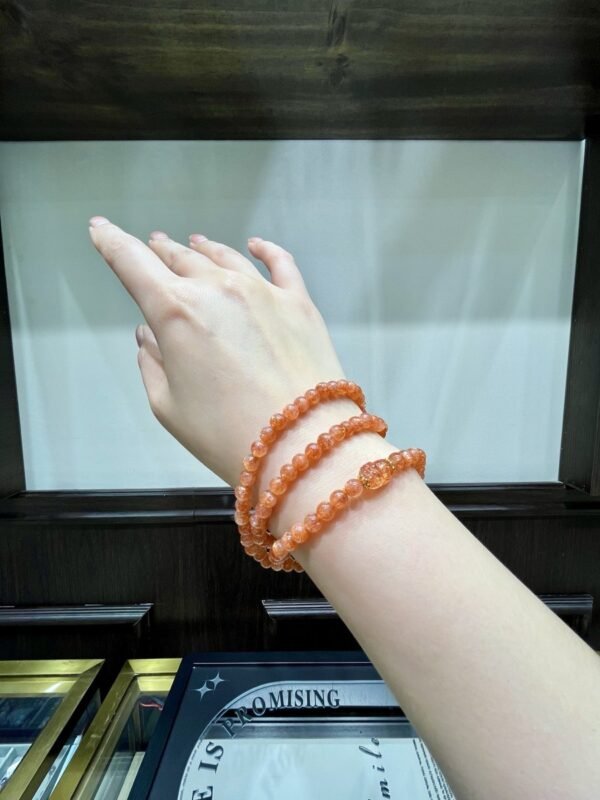 Golden Sunstone Bracelet with Pixiu NO. 1305
