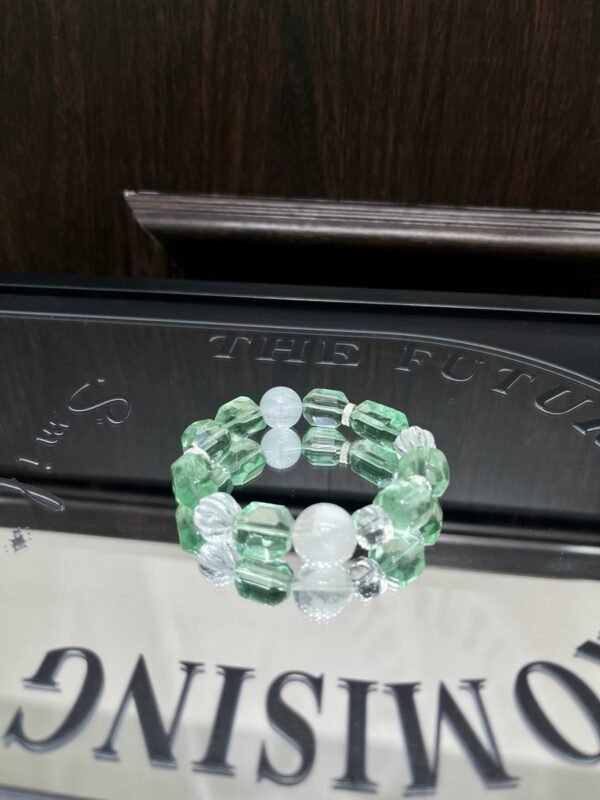 Fluorite Freeform Bracelet NO. 1307