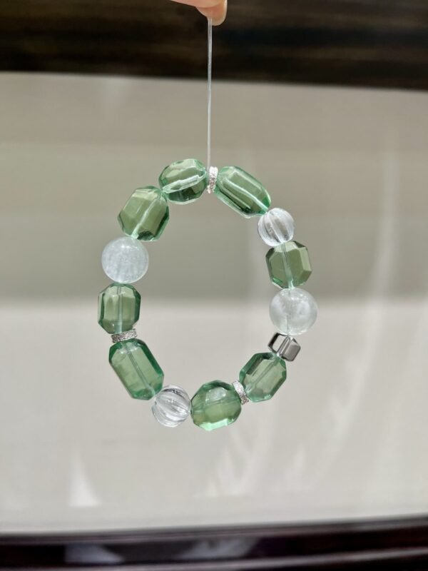 Fluorite Freeform Bracelet NO. 1307