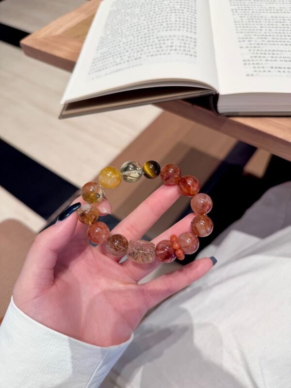 citrine danxia bracelet