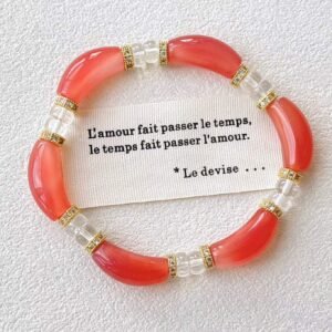 salt agate bracelet